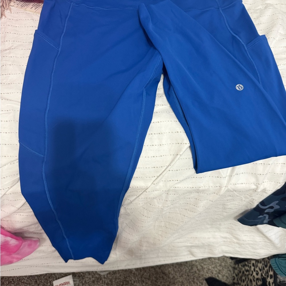 lululemon athletica Blue Leggings